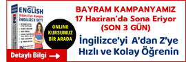 İngilizce Türkçe Sözlük